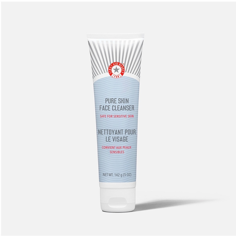 First Aid Beauty Pure Skin Face Cleanser Full Size 5 Oz. New/Sealed